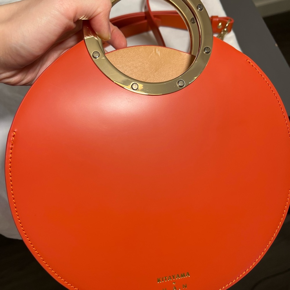 Kitayama | Orange Large Gretel Purse - Picture 4 of 9